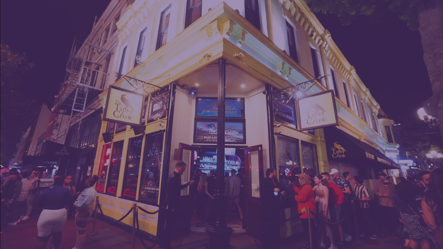 Outside The Tipsy Crow