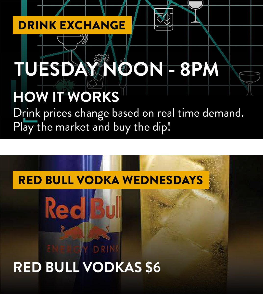 Drink Exchange Wednesday