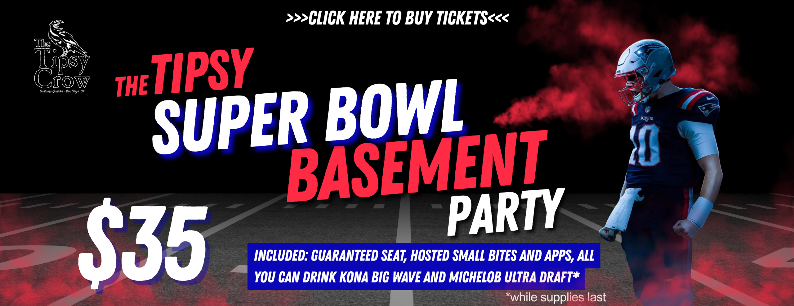 Tipsy Superbowl basement party (2)
